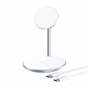 Wireless charger Choetech T581-F with stand (white) Wireless charger Choetech T581-F with stand (white)