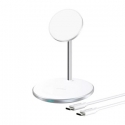 Wireless charger Choetech T581-F with stand (white) Wireless charger Choetech T581-F with stand (white)