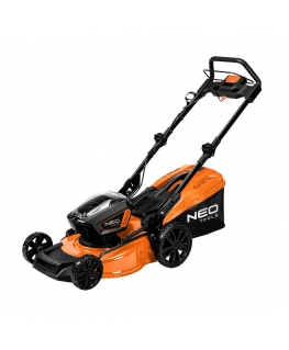 Neo Akumuliatorinė bešepetė vejapjovė 36V, pjovimo plotis 450mm