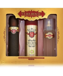 Cuba Cuba Royal eau de toilette 100 ml + deodorant 200 ml + aftershave cream 100 ml