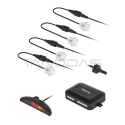Car parking sensors with display (rear) Peiying - white
