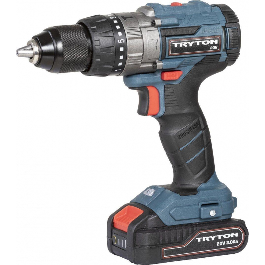 Tryton TBLV202 20V drill, 2 x