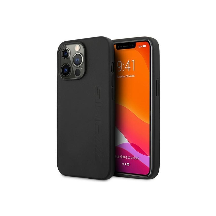 Mercedes AMG Petronas F1 Team Mercedes AMG Petronas F1 Team CASE AMG do iPhone 14 Pro 6.1 "black/black hardcase leather with hot
