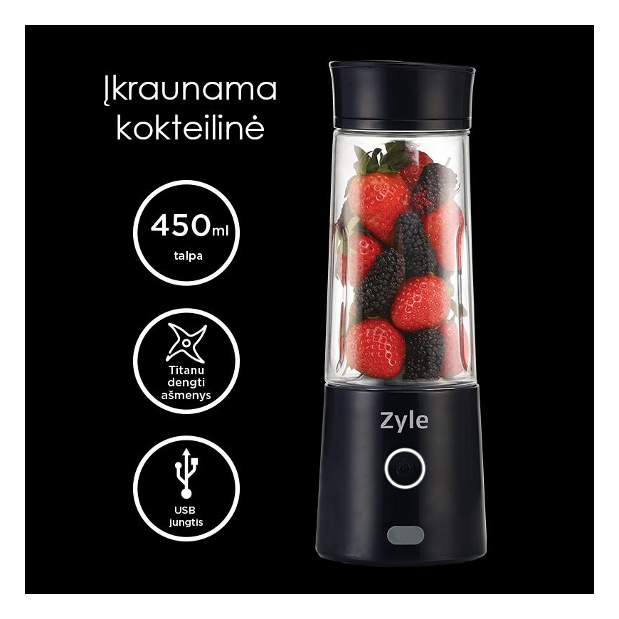 Loading cocktail Zyle ZY015RBB – 2