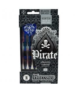 Harrows Darts Softip PIRATE 3x16gK blue