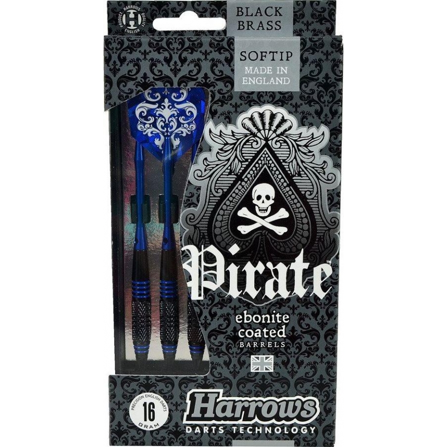 Harrows Darts Softip PIRATE 3x16gK blue – 5