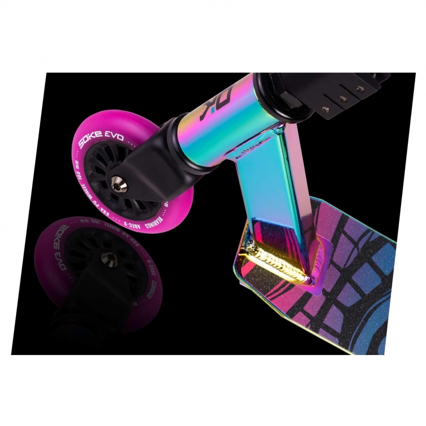 SOKE EVO Street Black Neochrome Stunt Scooter – 2