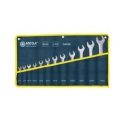 Mega Flat spanner set 6-32mm 12 pcs. (34432)
