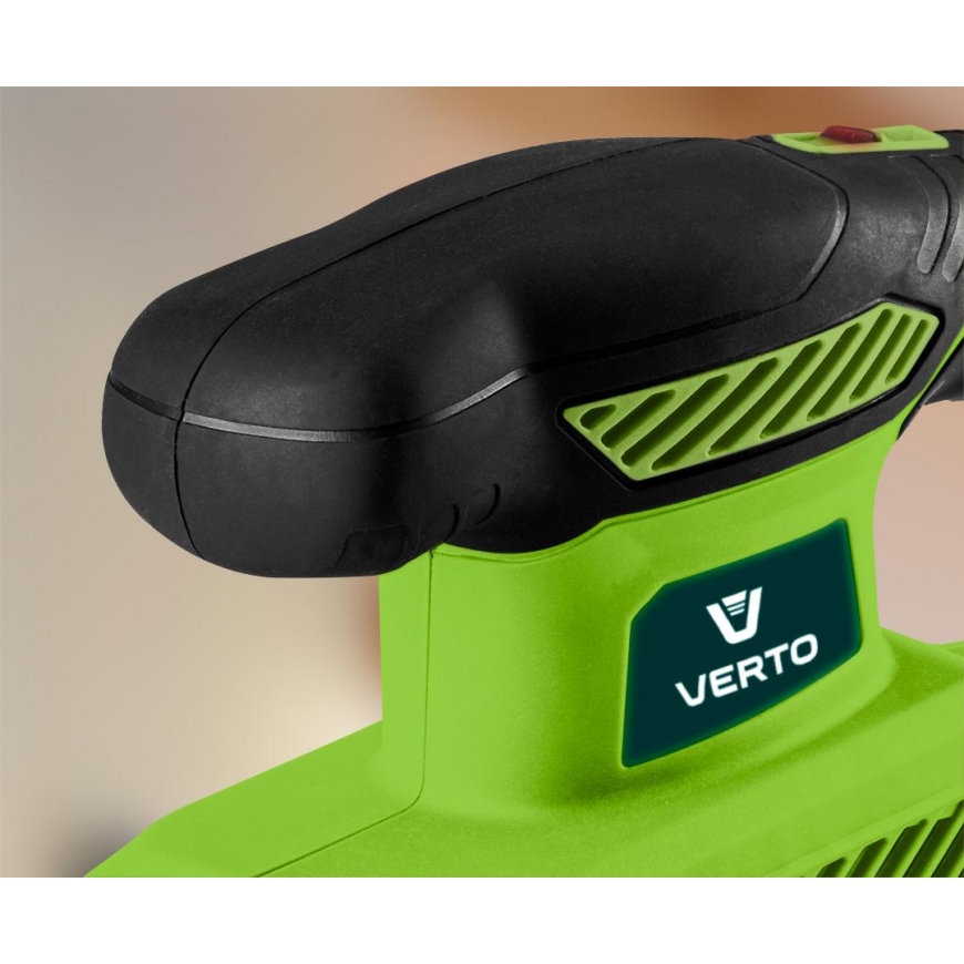 Verto 150 W orbitinis šlifuoklis, pėda 90 x 187 mm – 4
