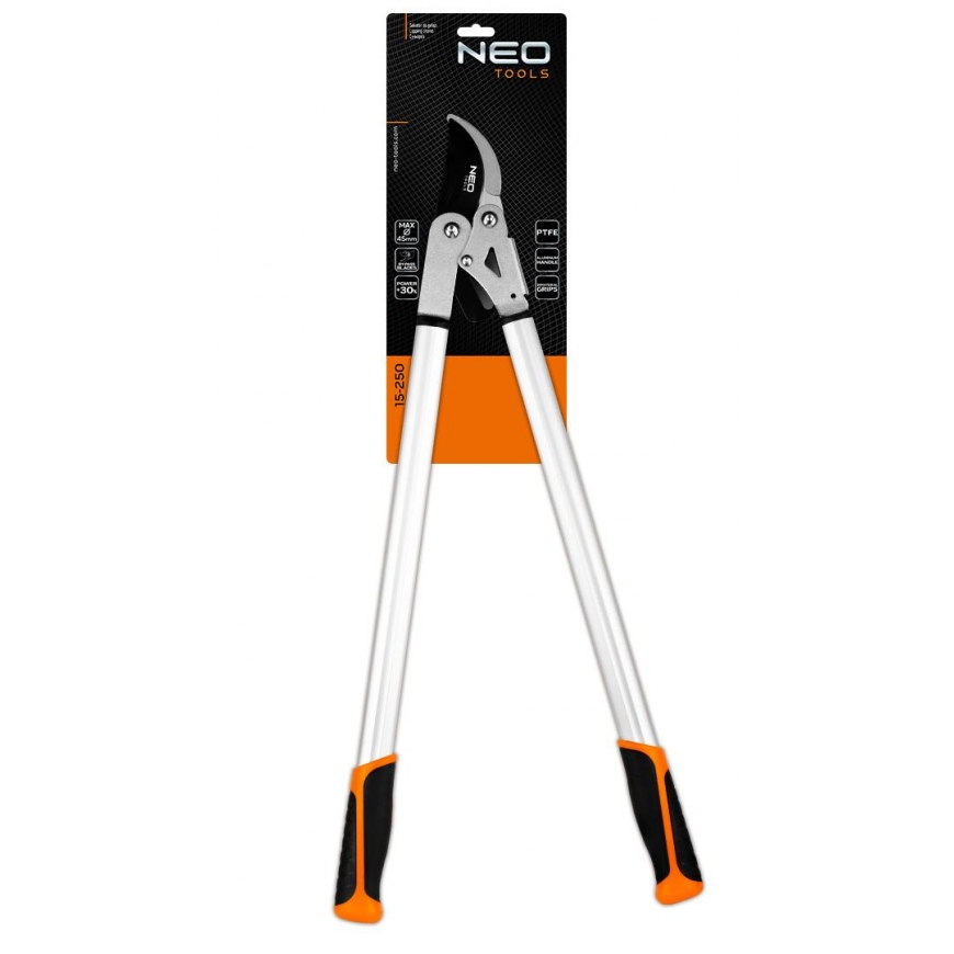 Neo Pruning shears, bypass 710 mm, range up to 45 mm, gear that increases the pressure force by 30% – 2