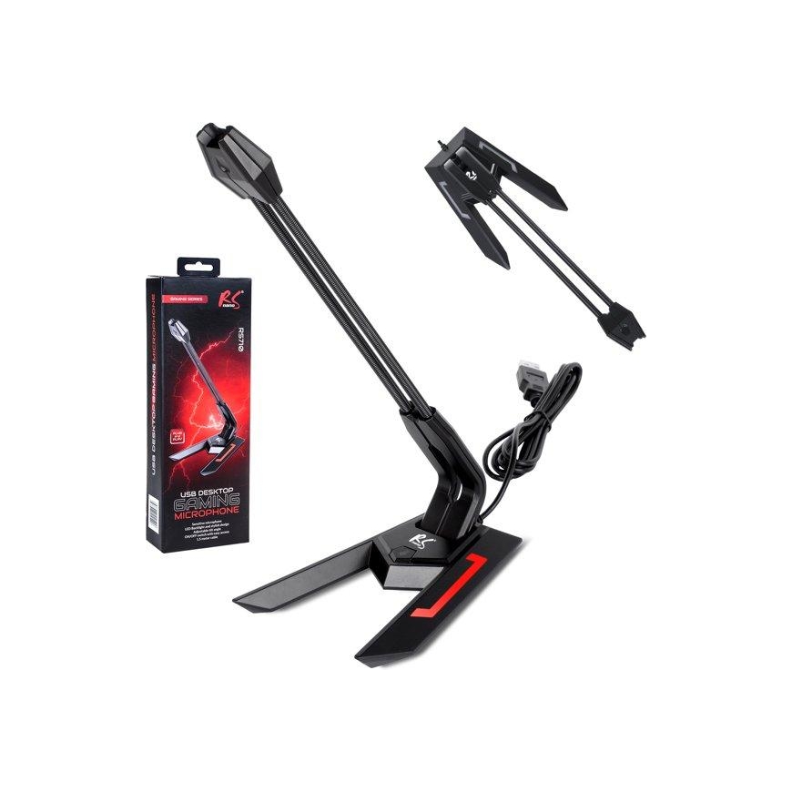 MACLEAN RS710 NanoRS RS710 USB LED žaidimams microphone YouTube streaming 1.5m sensiti 21dB+3dB