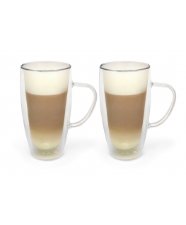Bredemeijer 165015 kafijas glāze Caurspīdīgs 2 pcs 400 ml