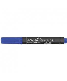 Pica Permanentmarker 2-6mm, Keil spitze, blau
