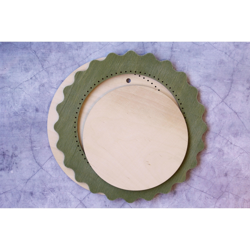 Beldizart Sale Frame green circle large OR-259