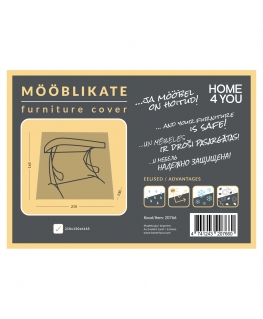 Furniture cover 210x130x165cm, weatherproof