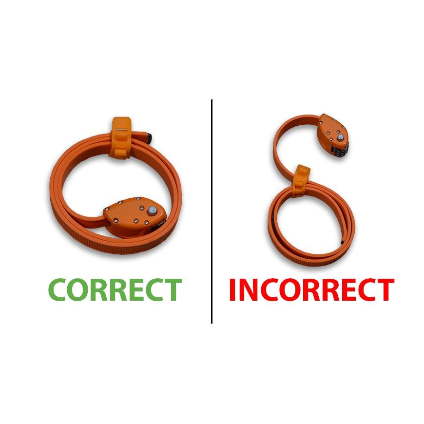 Otto Designworks OTTOLOCK 46cm spyna / Oranžinis – 2