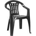 Curver plastic chair Mallorca Graphite Curver plastic chair Mallorca Graphite