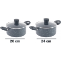 Russell Hobbs RH00849EU7 Nightfall stone stockpot 24cm Russell Hobbs RH00849EU7 Nightfall stone stockpot 24cm