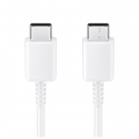 Samsung EP-DA705BWE Универсальный Type-C на Type-C Кабель для передачи данных и подзаряда 1m (OEM) Samsung EP-DA705BWE Универсальный Type-C на Type-C Кабель для передачи данных и подзаряда 1m (OEM)