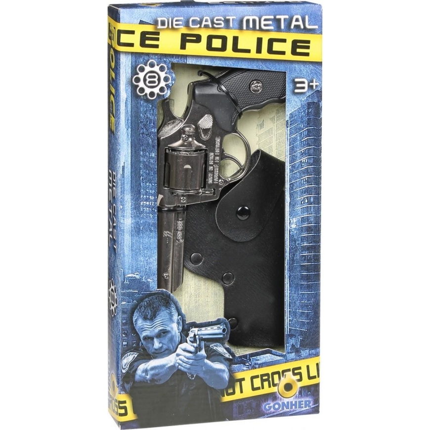 Pulios Metal police revolver with Gonher cabaret – 2