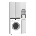 Topeshop ZESTAW MARPOL DD BIEL шкафчик для ванной комнаты Белый Topeshop ZESTAW MARPOL DD BIEL шкафчик для ванной комнаты Белый