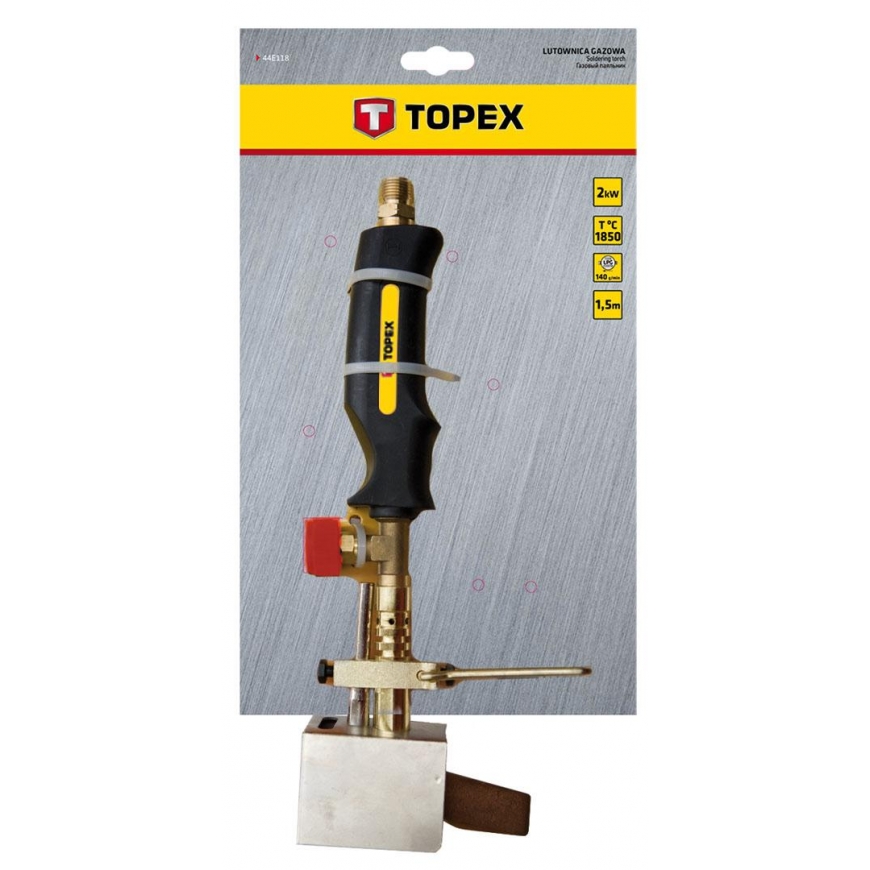 Topex 2kW dujinis lituoklis, 1,5 m žarna – 3