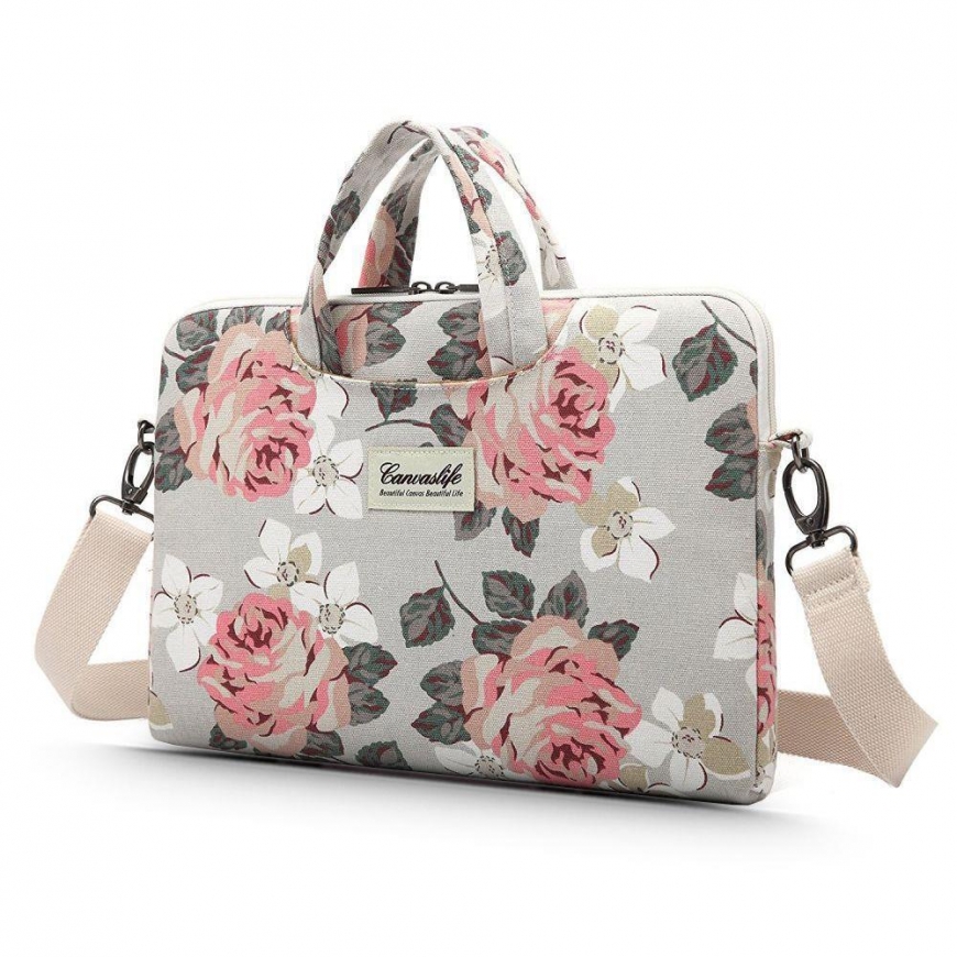 Canvaslife 15"-16" white pink