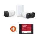 eufyCam 3 Security Kit 3+1 camera set T88713W1 surveillance system incl. 1TB SSD eufyCam 3 Security Kit 3+1 camera set T88713W1 surveillance system incl. 1TB SSD