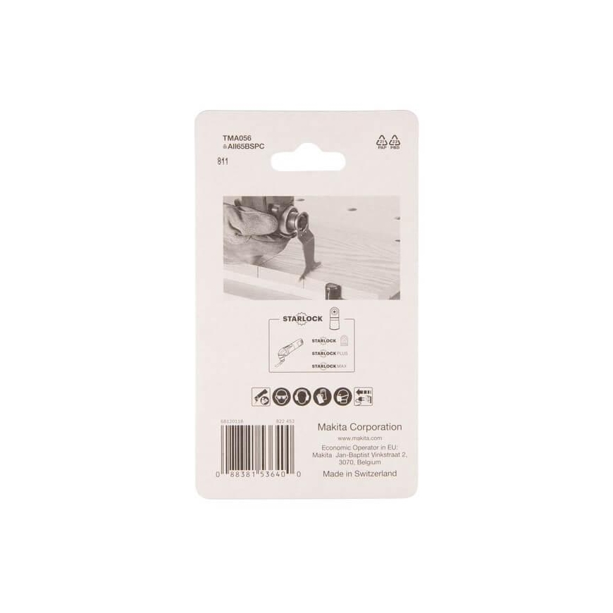 Makita B-64901-5 Plunge cutting discs 65mm TMA056 HCS, STARLOCK, Wood, 5Pcs – 4