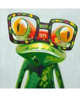Beldizart Colorful frog 20*20 cm WD2373