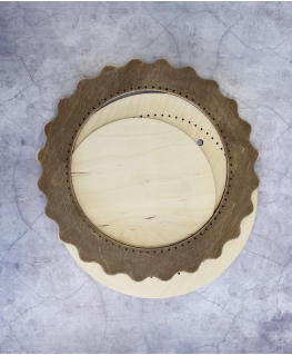 Beldizart Sale Frame brown circle large OR-247