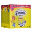 DREAMIES Variety Snack Box - kaķu gardumi - 12x60 g DREAMIES Variety Snack Box - kaķu gardumi - 12x60 g