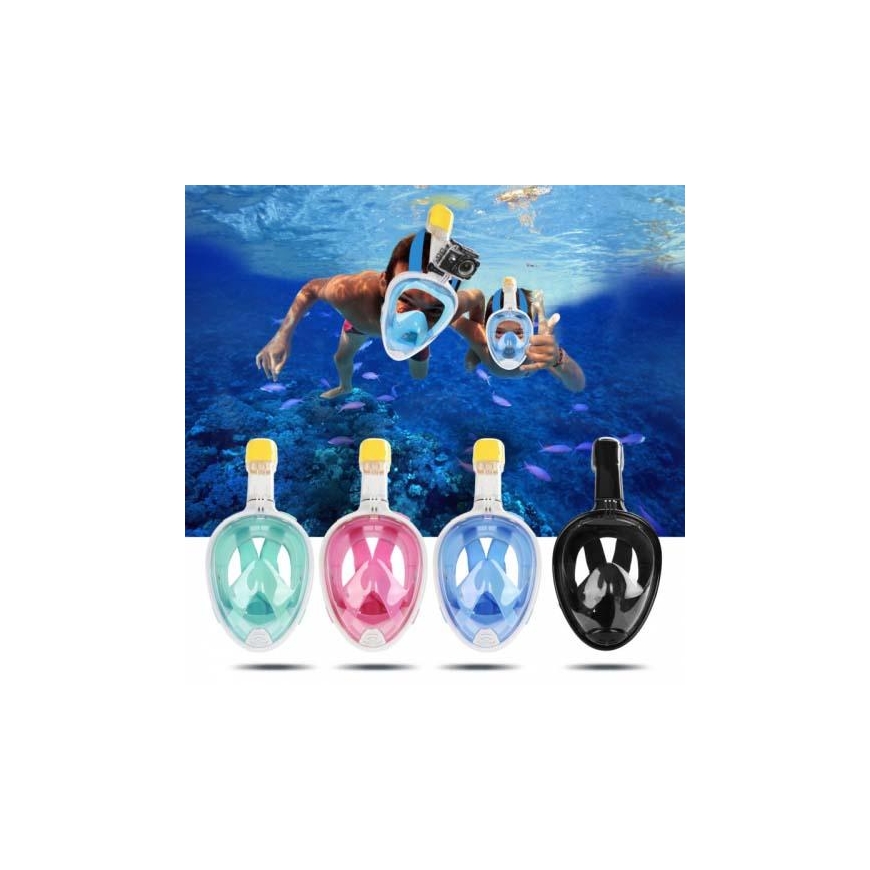 Pink Free Breath diving mask M2068G L/XL pink – 5