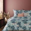 Eurofirany TERRA COLLECTION AVINION1 Mako satin cotton bedding set with floral pattern, 140 X 200 cm, 1 pc. 70 X 90 cm Bedding