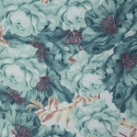 Eurofirany TERRA COLLECTION AVINION1 Mako satin cotton bedding set with floral pattern, 140 X 200 cm, 1 pc. 70 X 90 cm Bedding