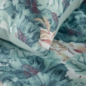 Eurofirany TERRA COLLECTION AVINION1 Mako satin cotton bedding set with floral pattern, 140 X 200 cm, 1 pc. 70 X 90 cm Bedding