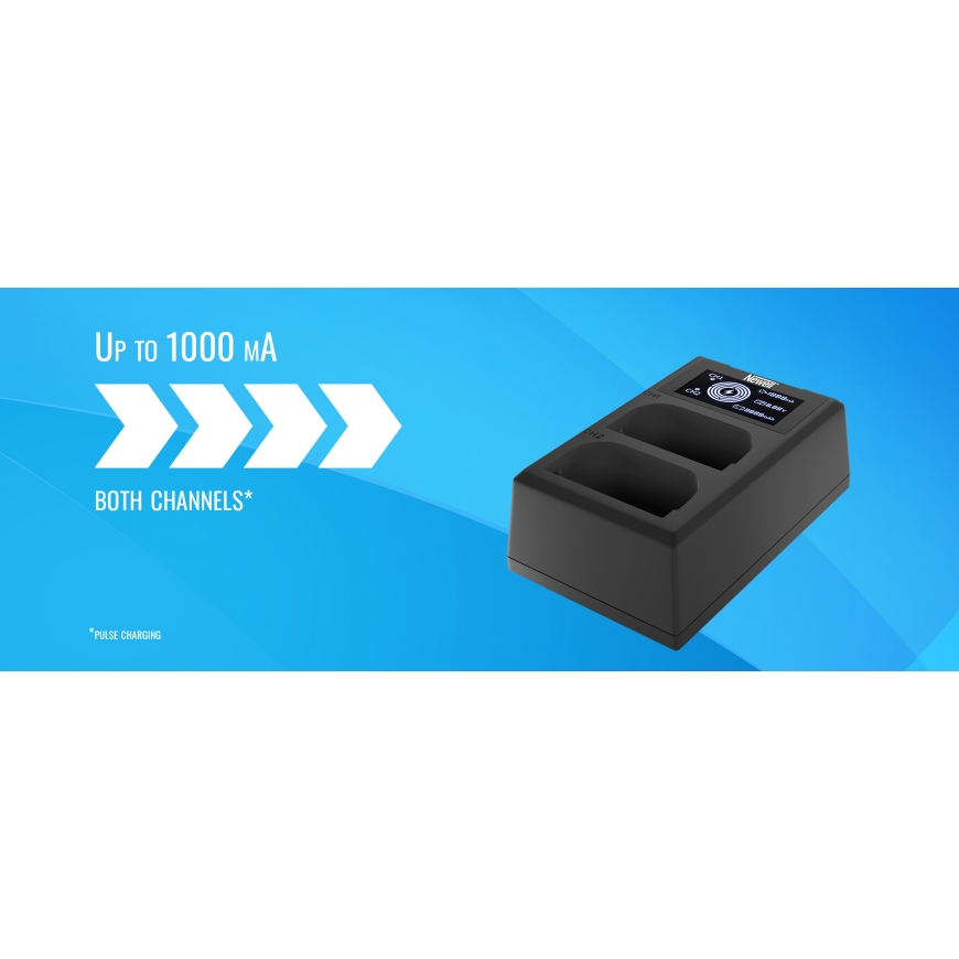 Newell Camera Charger Newell FDL-USB-C Dual Channel Charger for NP-W126 Batteries – 2
