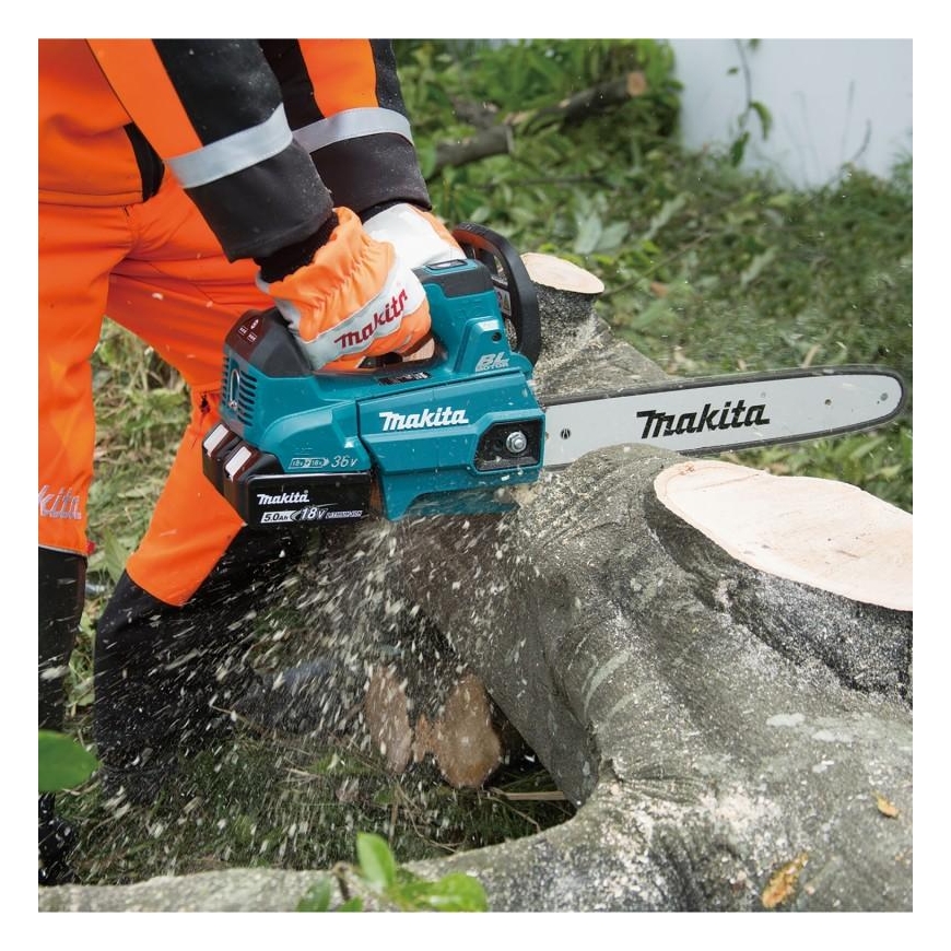 Makita DUC356Z Cordless chainsaw, 2X18V BL-motor, 350mm, 20 m/s. (TOP HANDLE) Without batteries and charger! – 4