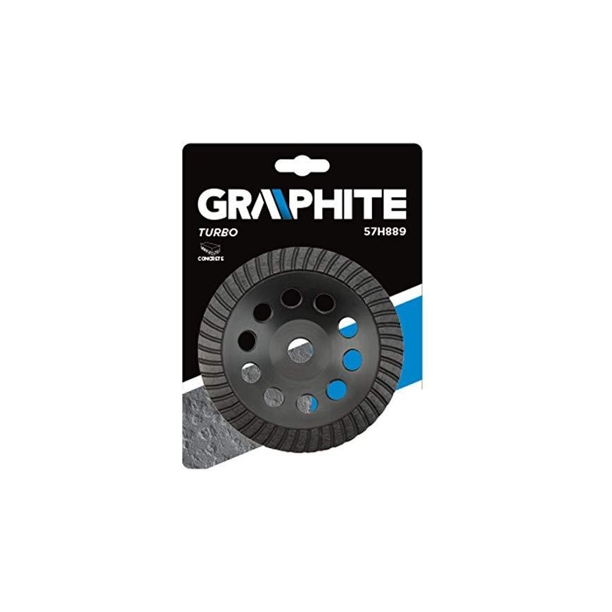 Graphite Turbo diamond grinding wheel 115x22.2x5mm 57H889 – 3