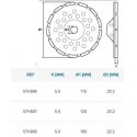 Graphite Turbo diamond grinding wheel 115x22.2x5mm 57H889 Graphite Turbo diamond grinding wheel 115x22.2x5mm 57H889