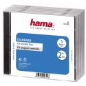 Hama CD Double Jewel Case Standard, Pack 5 2 discs Transparent Hama CD Double Jewel Case Standard, Pack 5 2 discs Transparent