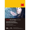 Kodak Fine Art Paper 230g Matte Coated Smooth 4/6x50 Kodak Fine Art Paper 230g Matte Coated Smooth 4/6x50