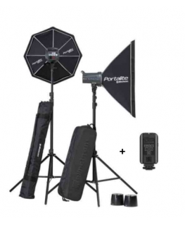 Elinchrom D-LITE RX 4/4 Softbox To Go photo studio equipment set Black