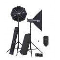 Elinchrom D-LITE RX 4/4 Softbox To Go photo studio equipment set Black Elinchrom D-LITE RX 4/4 Softbox To Go photo studio equipment set Black