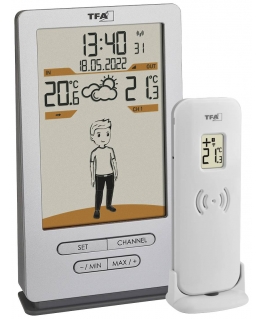 TFA 35.1166.54 WEATHER JACK Wireless Weather Station