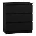 Topeshop M3 CZERŃ kumode