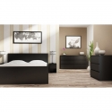 Topeshop M3 CZERŃ chest of drawers Topeshop M3 CZERŃ chest of drawers