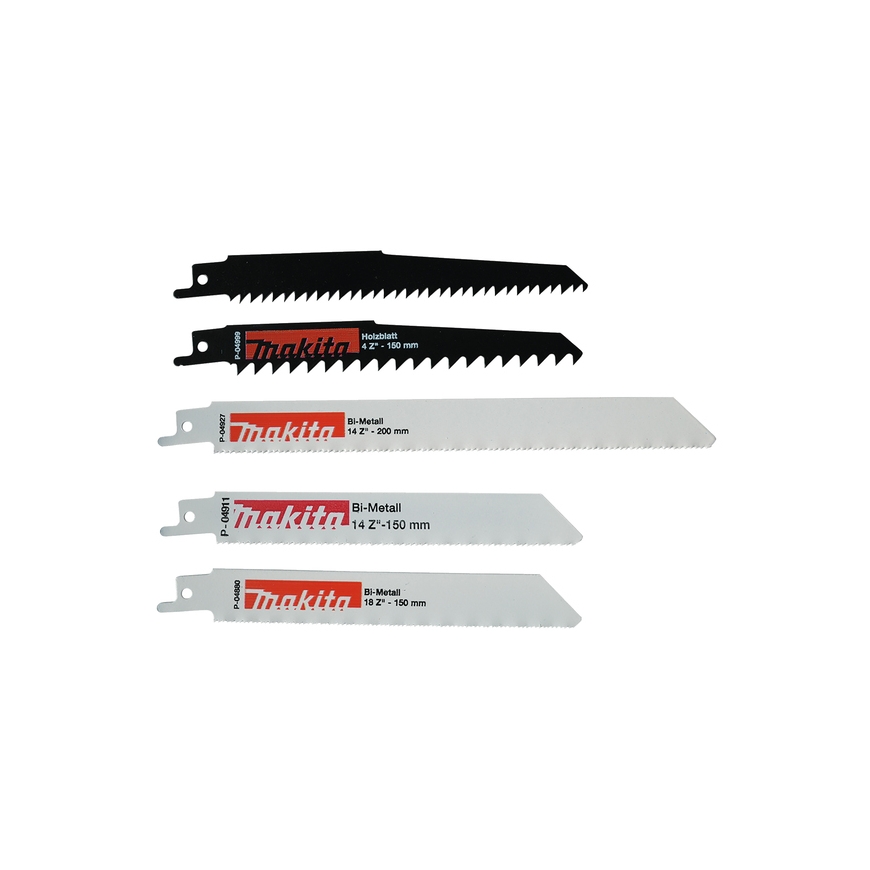 Makita P-83967 finierzāģis/zobenzāģa asmens 5 pcs