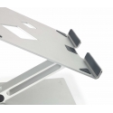 Durable 505023 teline/pidike Passiiviteline Kannettava tietokone Hopea