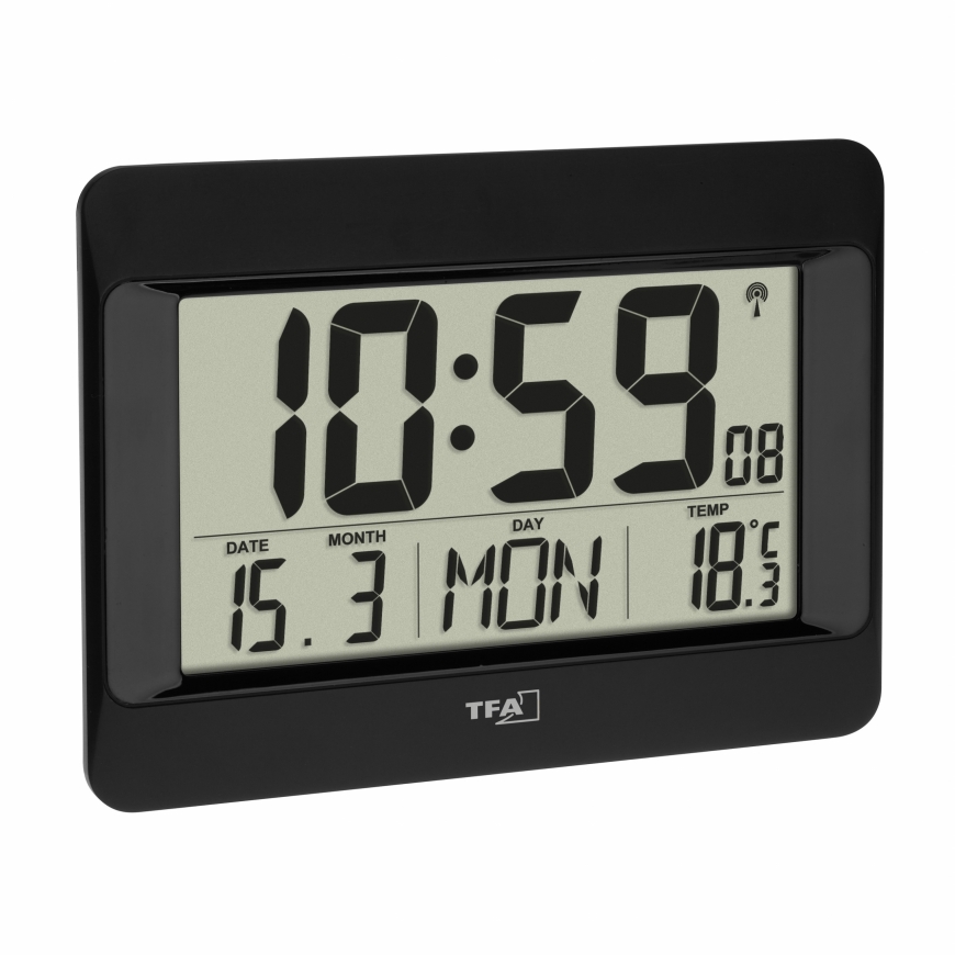 TFA-Dostmann 60.4519.01 modinātājpulkstenis/taimeris Digitāls